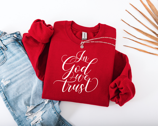 In God We Trust Crewneck Sweatshirt