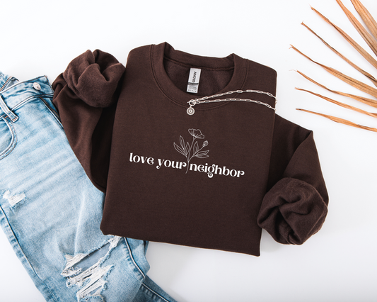 Love Your Neighbor Crewneck Sweatshirt