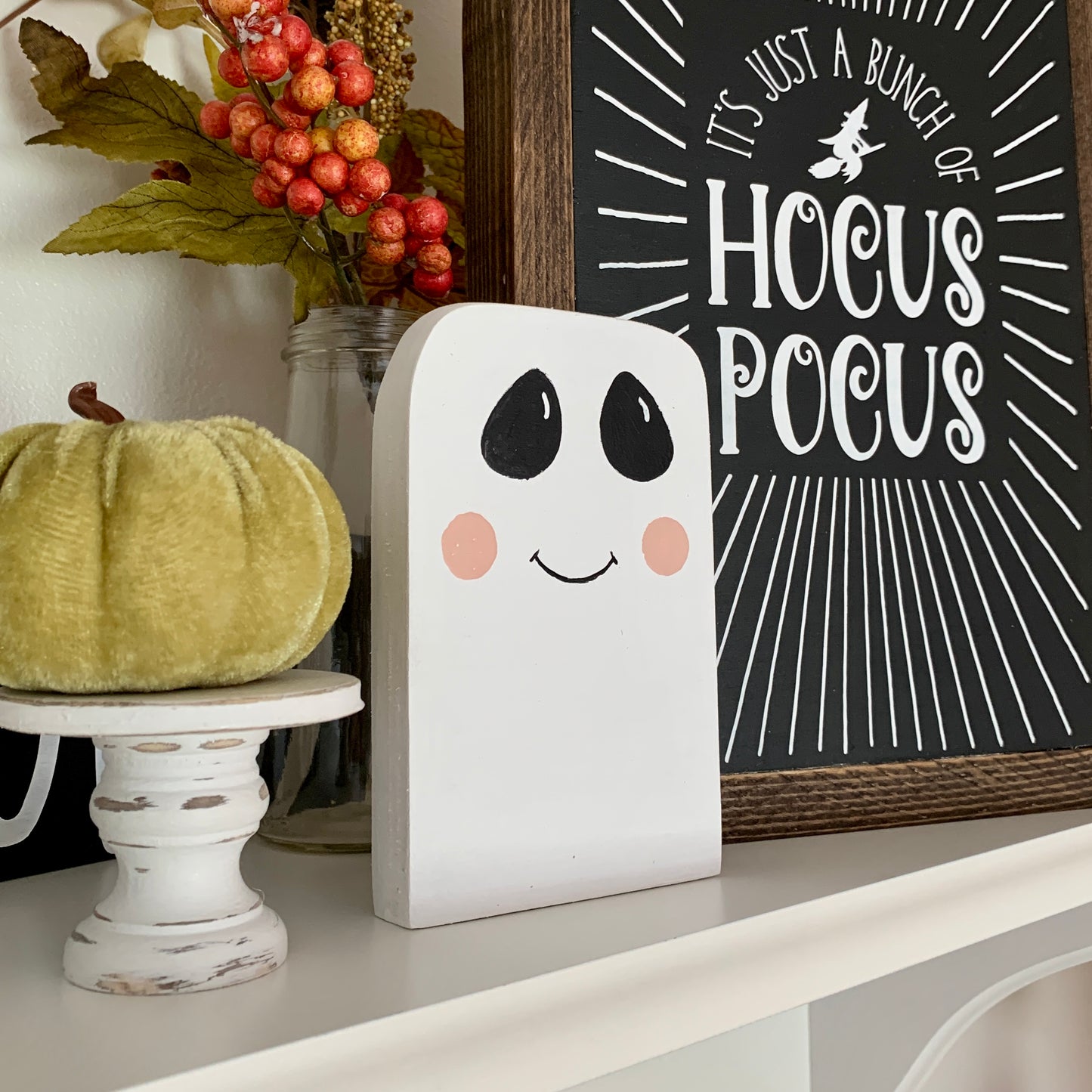 Mini Ghost Shelf Decor