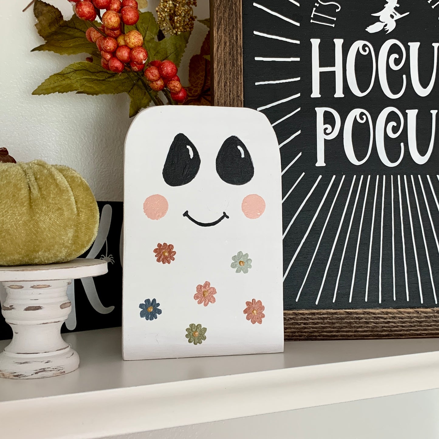 Mini Ghost Shelf Decor