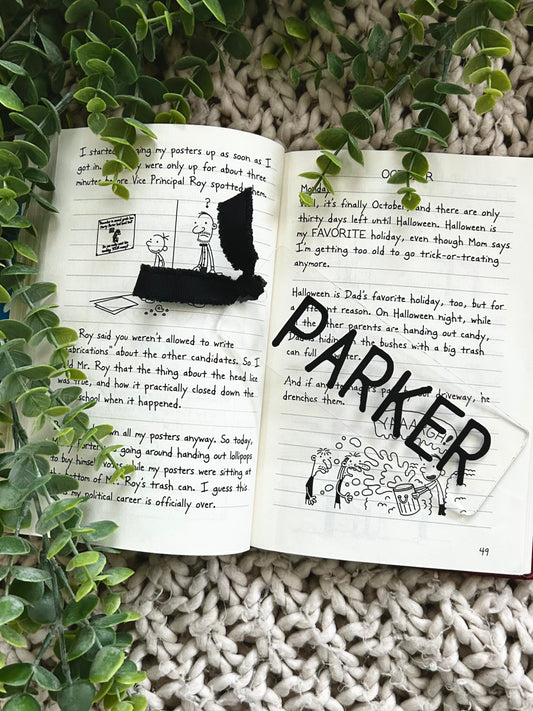 Personalized Name Acrylic Bookmarks