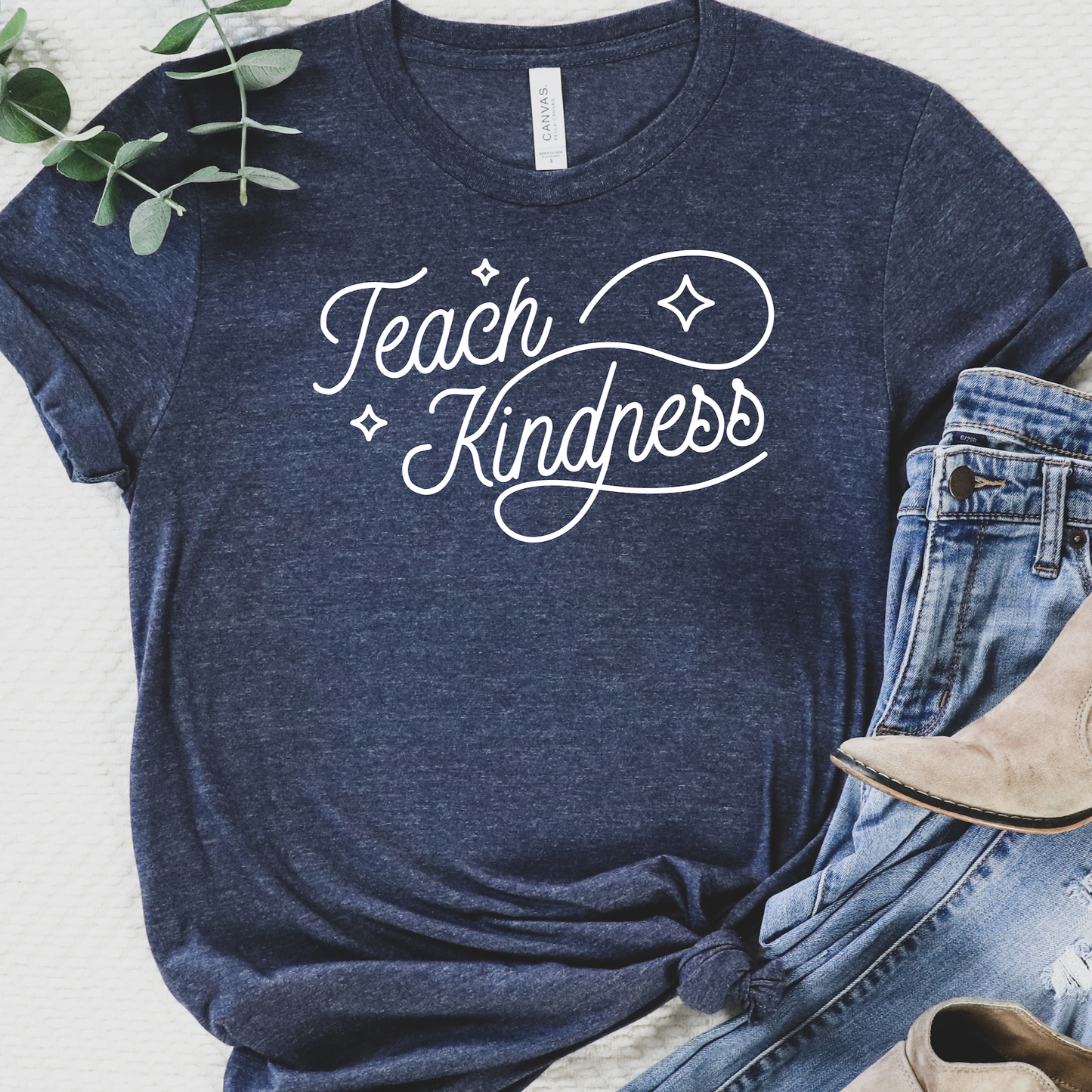 Teach Kindness Short Sleeve Tee Shirt