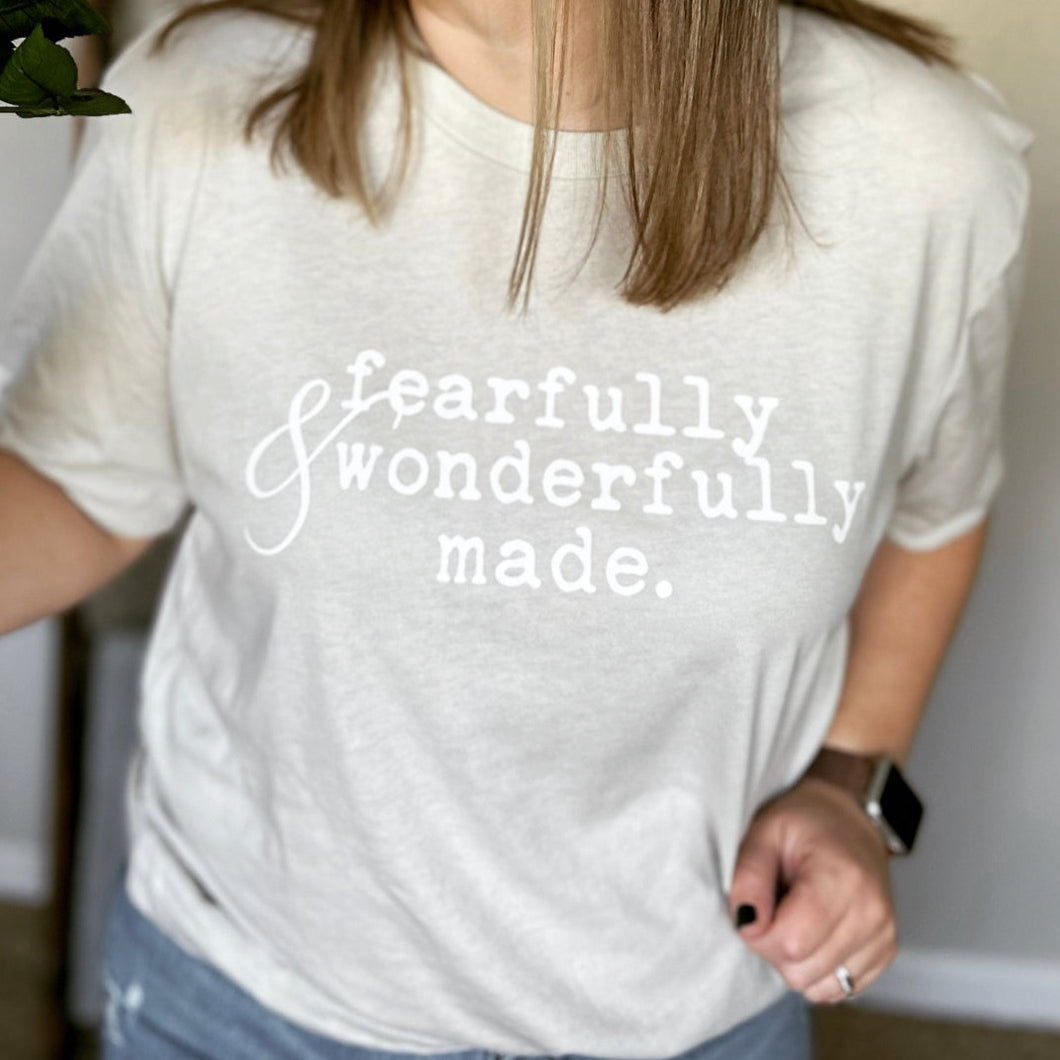 Fearfully and Wonderfully Made Short Sleeve T-Shirt
