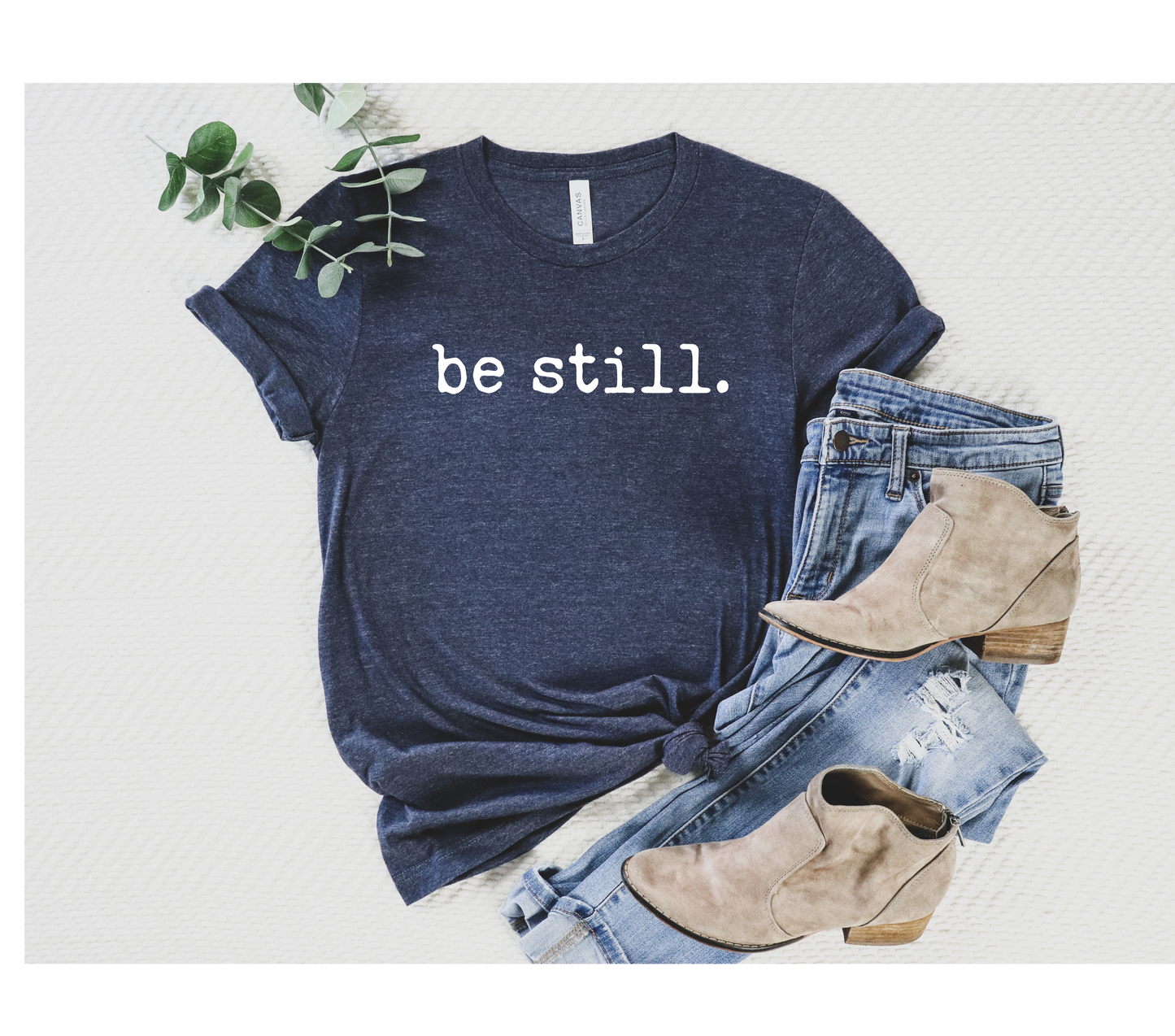 Be Still Short Sleeve Tee Shirt