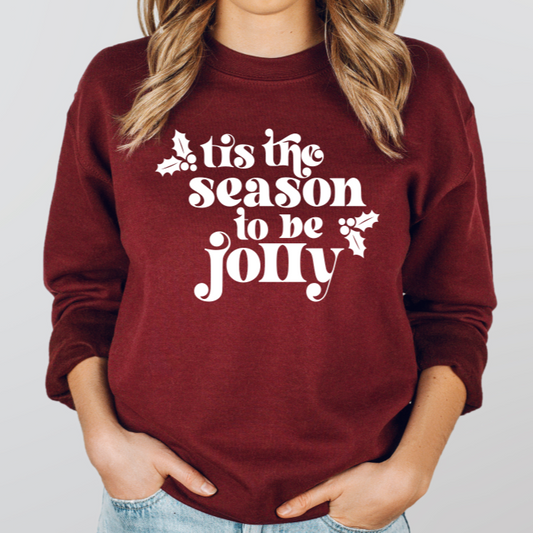 Tis The Season To Be Jolly Crewneck